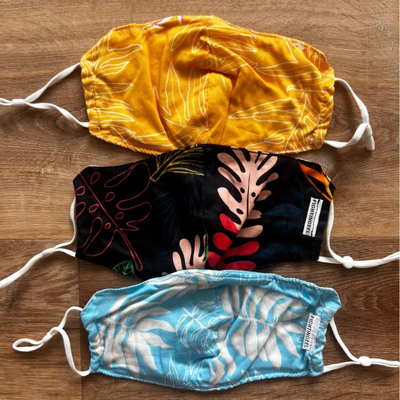 Fighting Eel masks, set of 3 - Picture 1 of 7